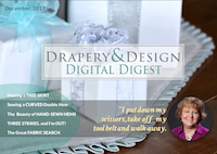 Drapery & Design Digital Digest – December 2017