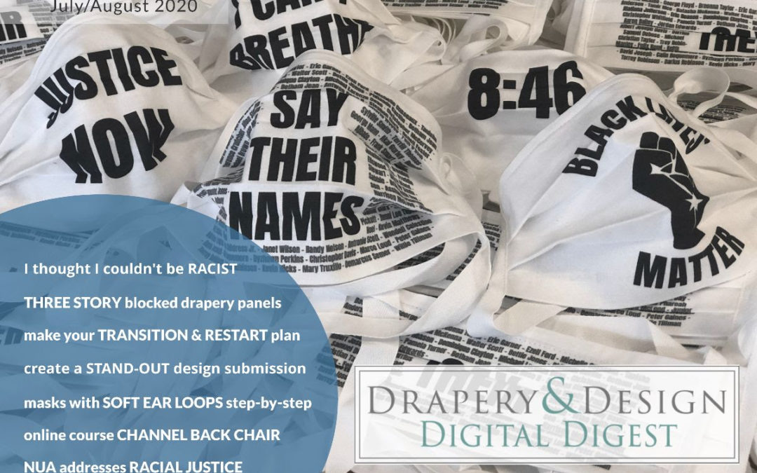 Drapery & Design Digital Digest – July/August 2020